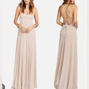 NWT Show me your Mumu Godshaw Goddess gown Maxi Dress